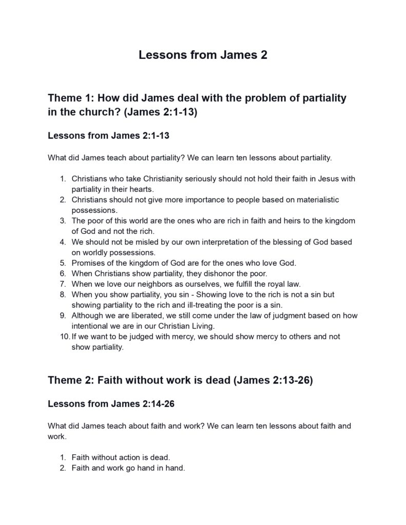 Life-Lessons from James 2 pdf